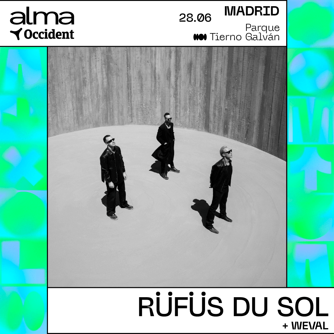 alma Occident Madrid 2025 - RÜFÜS DU SOL 02