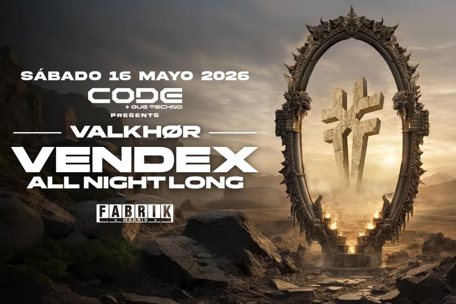 Vendex presenta su primer All Night Long en España: 8 horas de Hard Techno en FABRIK