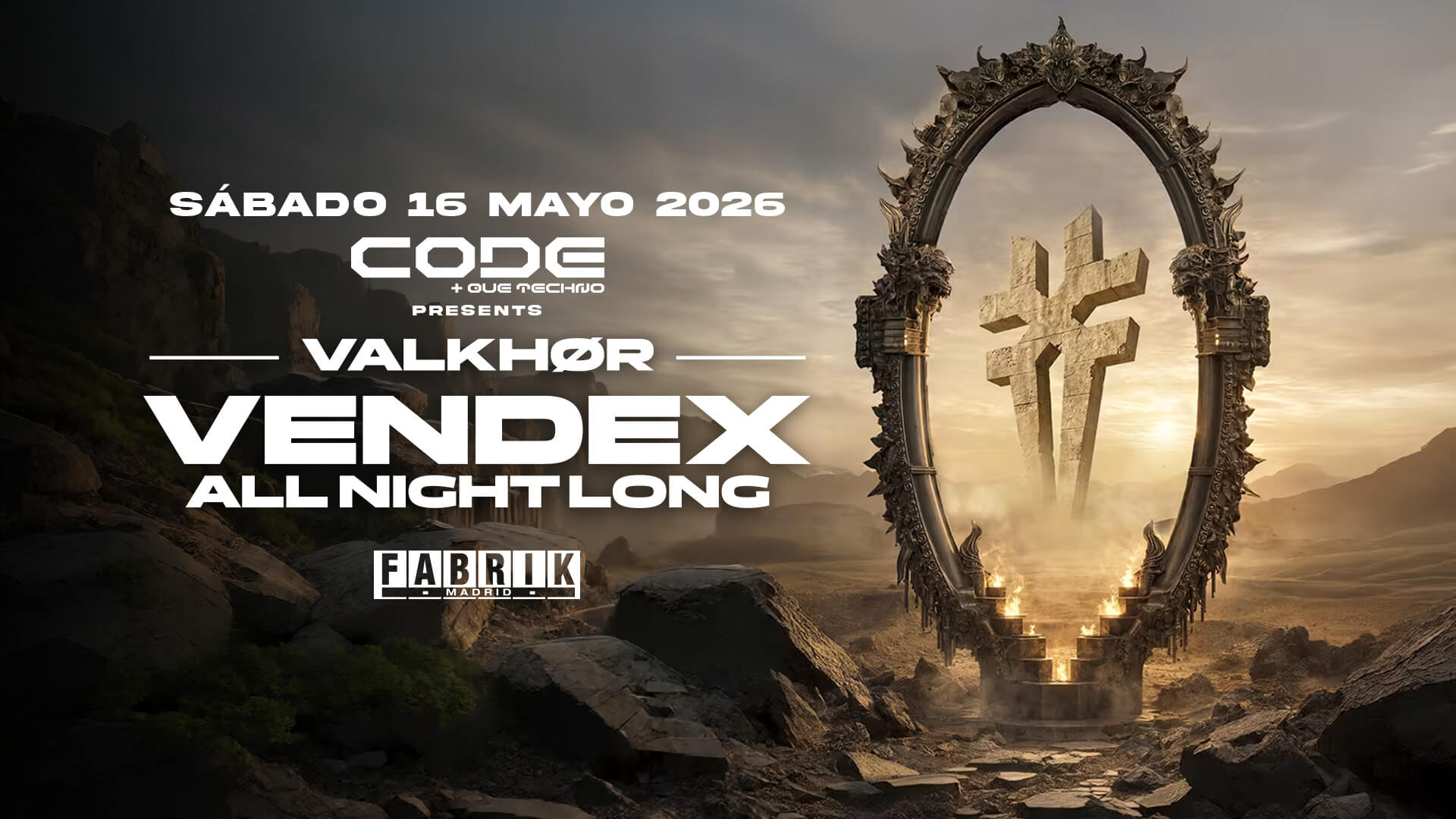 FABRIK 2026 - Vendex All Night Long (Imagen promocional)