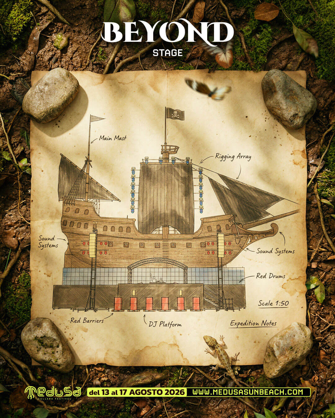 Medusa Festival 2026 - Beyond Stage (Diseño)