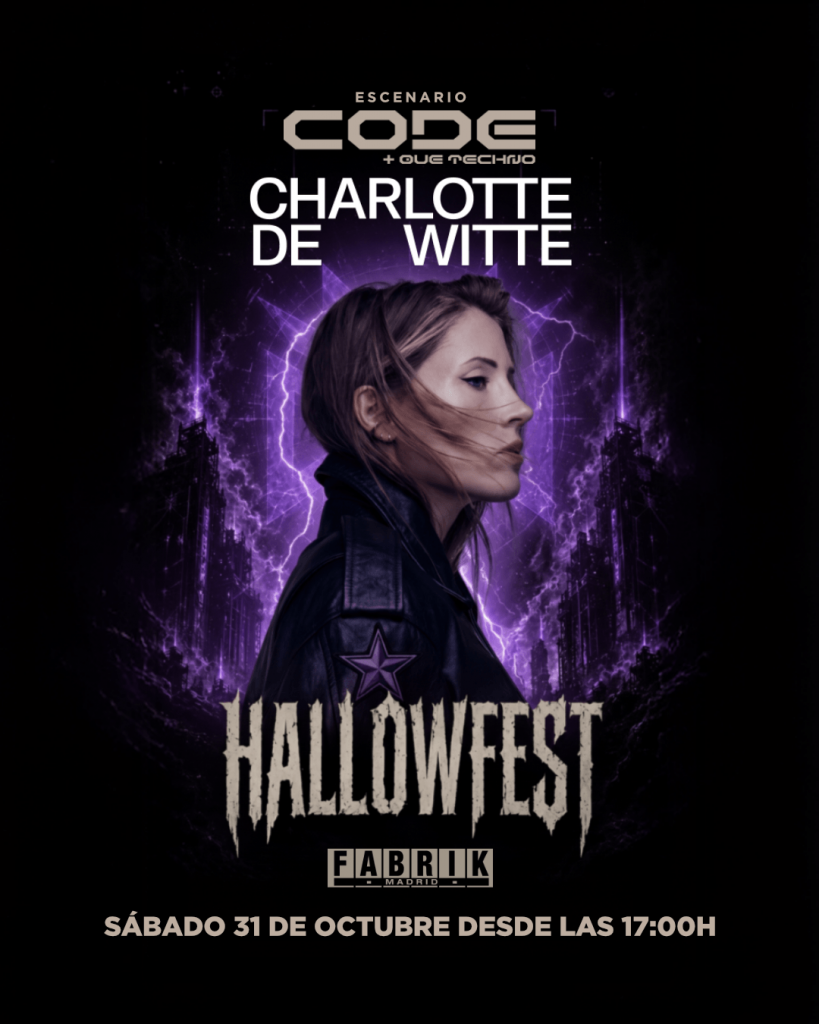 FABRIK HallowFest 2026 - Charlotte de Witte (Imagen de portada)