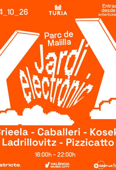 Jardí Electrònic 2026: Brieela, Ladrillovitz y Pizzicatto llenarán el parque de Malilla con electrónica
