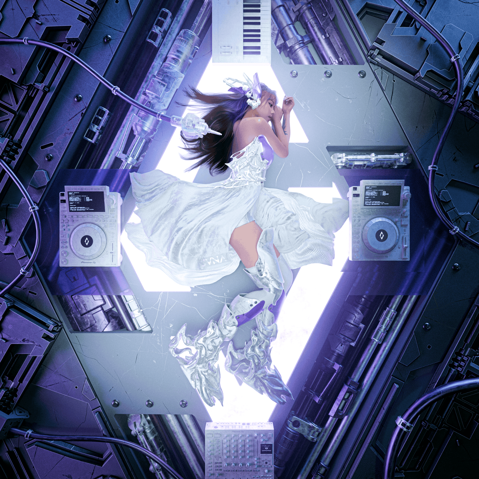 JVNA - EP 'Violet Genesis' (Cover)